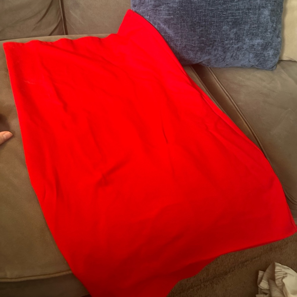 Eva Longoria red pencil skirt - not worn